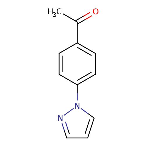 1-(4-(1H-Pyrazol-1-yl)phenyl)ethanone