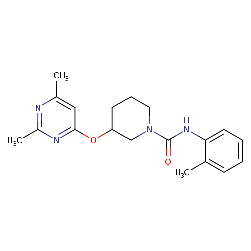 3-[(2,6-dimethylpyrimidin-4-yl)oxy]-N-(2-methylphenyl)piperidine-1-carboxamide