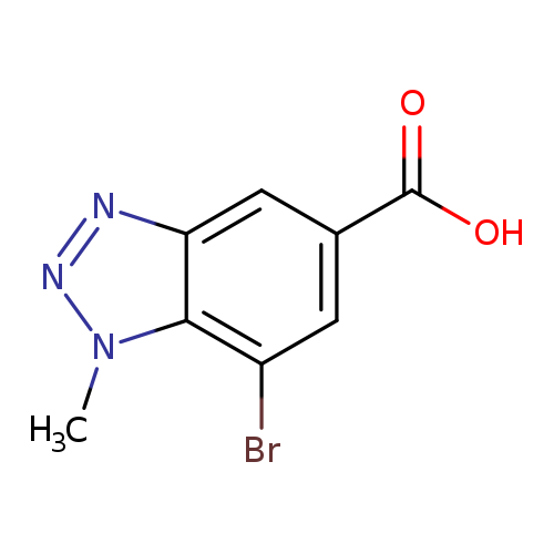 7-Bromo-1-methyl-1,2,3-benzotriazole-5-carboxylic acid