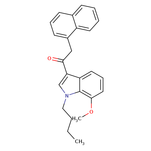 1-(1-butyl-7-methoxy-1H-indol-3-yl)-2-(1-naphthalenyl)-ethanone