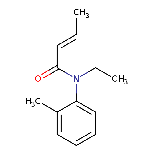 2-Butenamide, N-ethyl-N-(2-methylphenyl)-