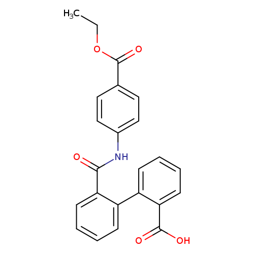 2'-{[4-(ethoxycarbonyl)phenyl]carbamoyl}-[1,1'-biphenyl]-2-carboxylic acid