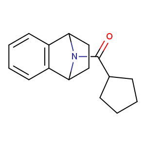 11-cyclopentanecarbonyl-11-azatricyclo[6.2.1.0^{2,7}]undeca-2(7),3,5-triene