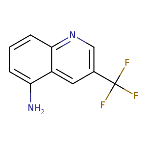 5-Quinolinamine, 3-(trifluoromethyl)-