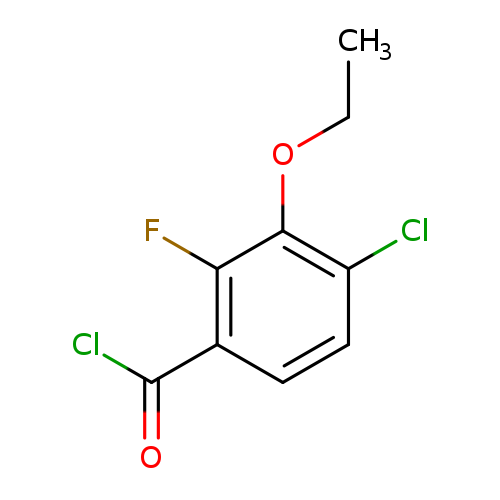 4-Chloro-3-ethoxy-2-fluorobenzoyl chloride