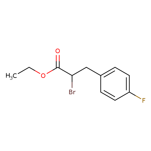 ethyl 2-bromo-3-(4-fluorophenyl)propanoate