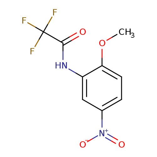Acetamide, 2,2,2-trifluoro-N-(2-methoxy-5-nitrophenyl)-