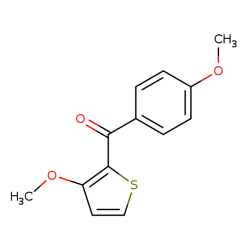 (4-methoxyphenyl)(3-methoxythiophen-2-yl)methanone