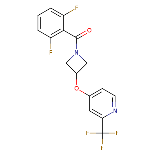 4-{[1-(2,6-difluorobenzoyl)azetidin-3-yl]oxy}-2-(trifluoromethyl)pyridine