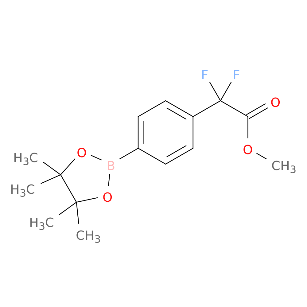 methyl 2,2-difluoro-2-[4-(tetramethyl-1,3,2-dioxaborolan-2-yl)phenyl]acetate