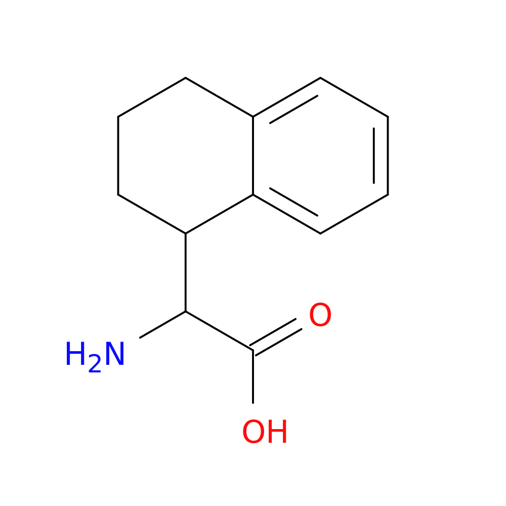 2-Amino-2-(1,2,3,4-tetrahydronaphthalen-1-yl)acetic acid