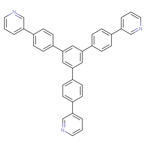 TpPyPB , 1,3,5-tri(p-pyrid-3-yl-phenyl)benzene