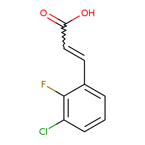 2-Propenoic acid, 3-(3-chloro-2-fluorophenyl)-