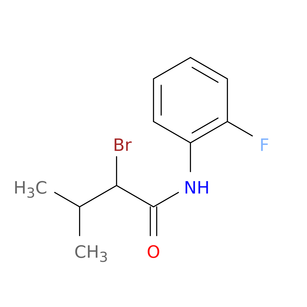 2-bromo-N-(2-fluorophenyl)-3-methylbutanamide