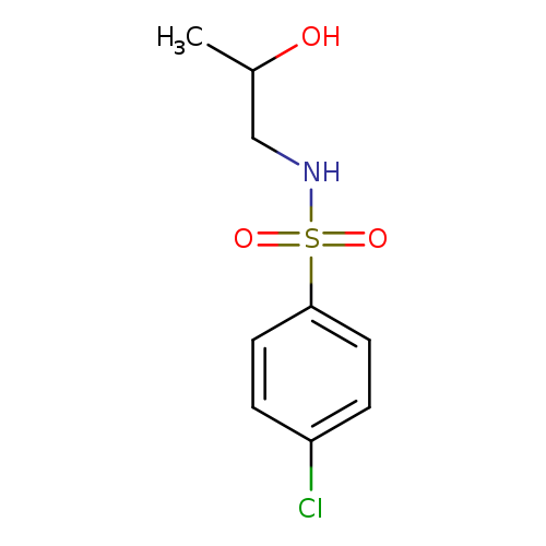 4-Chloro-N-(2-hydroxypropyl)benzenesulfonamide