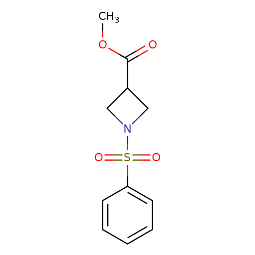 Methyl 1-(benzenesulfonyl)azetidine-3-carboxylate