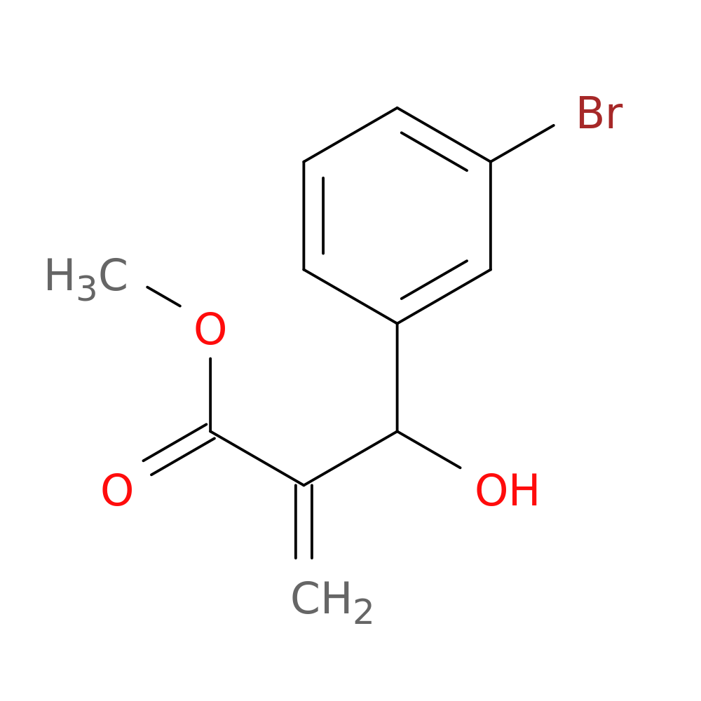 methyl 2-[(3-bromophenyl)(hydroxy)methyl]prop-2-enoate