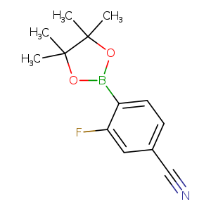 4-Cyano-2-fluorophenylboronic acid, pinacol ester