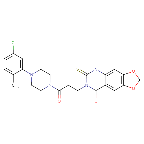 7-{3-[4-(5-chloro-2-methylphenyl)piperazin-1-yl]-3-oxopropyl}-6-sulfanylidene-2H,5H,6H,7H,8H-[1,3]dioxolo[4,5-g]quinazolin-8-one