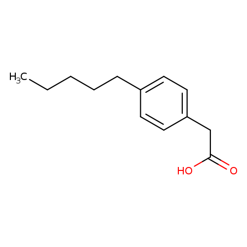 Benzeneacetic acid, 4-pentyl-