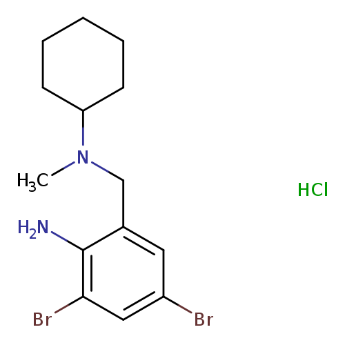 2,4-Dibromo-6-[(cyclohexyl-methyl-amino)-methyl]-phenylamine