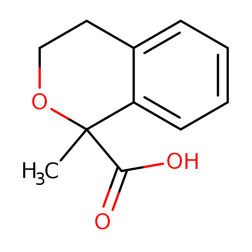 1-methyl-3,4-dihydro-1H-2-benzopyran-1-carboxylic acid