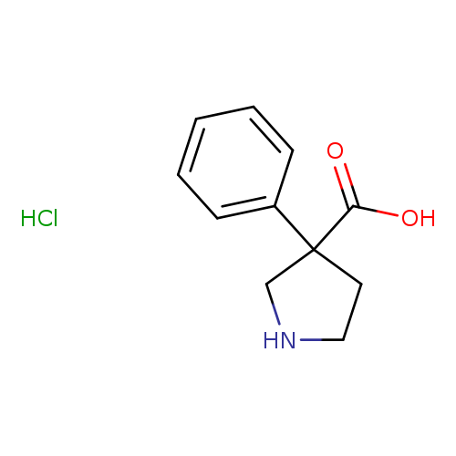 3-PHENYLPYRROLIDINE-3-CARBOXYLIC ACID HYDROCHLORIDE