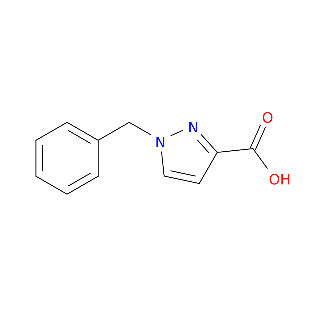 1-Benzyl-1H-pyrazole-3-carboxylic acid