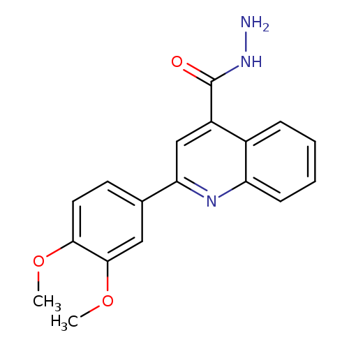 2-(3,4-Dimethoxyphenyl)quinoline-4-carbohydrazide