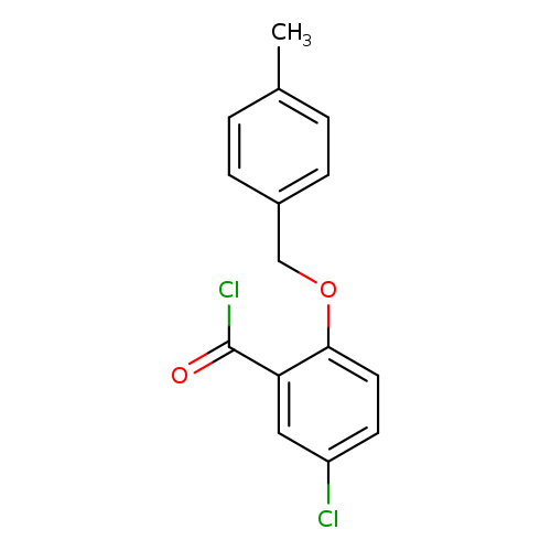 5-Chloro-2-[(4-methylbenzyl)oxy]benzoyl chloride