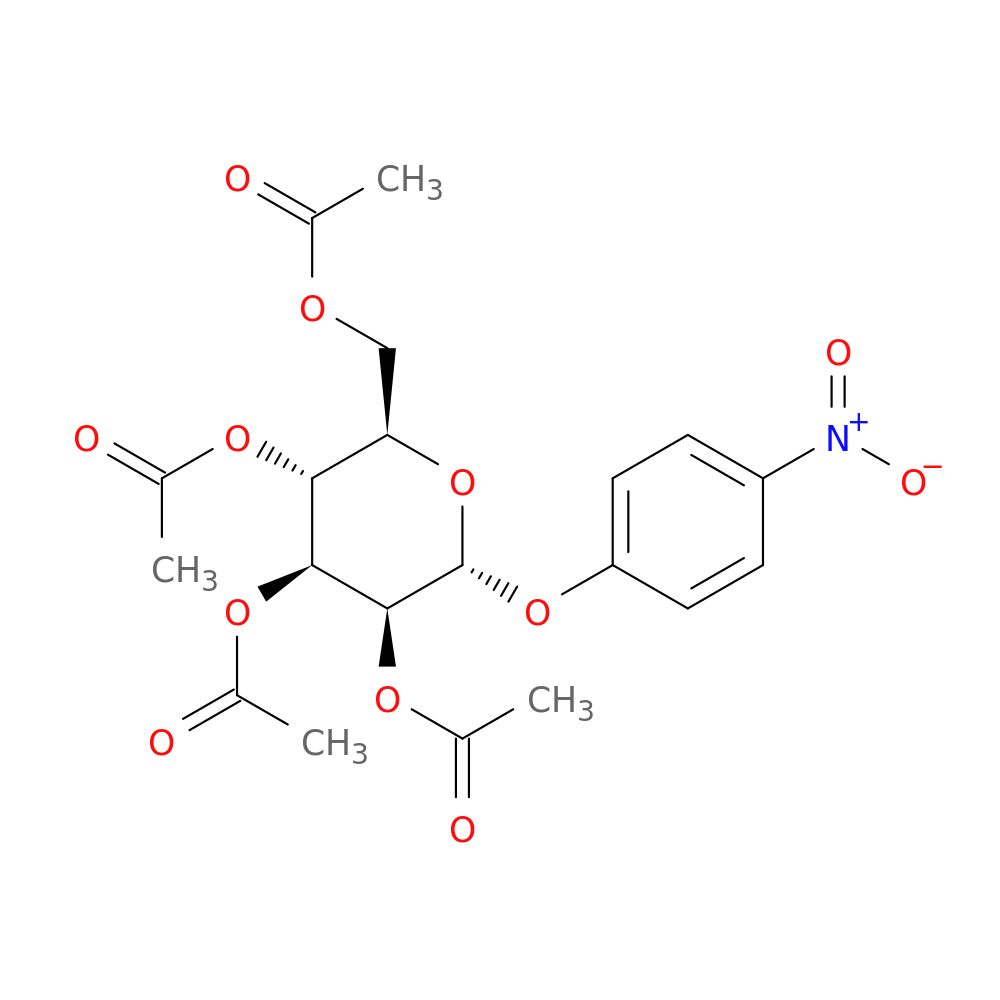 (2R,3R,4S,5S,6R)-2-(ACETOXYMETHYL)-6-(4-NITROPHENOXY)TETRAHYDRO-2H-PYRAN-3,4,5-TRIYL TRIACETATE