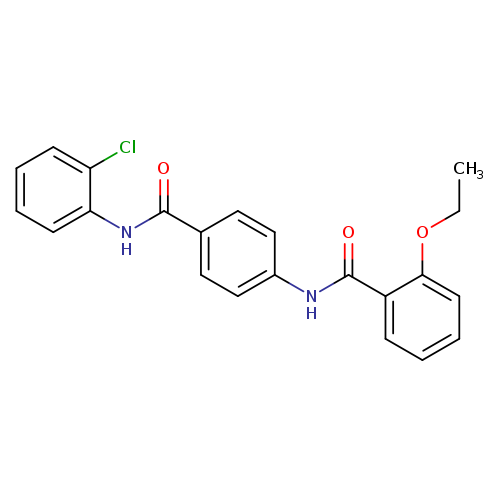 N-{4-[(2-chloroanilino)carbonyl]phenyl}-2-ethoxybenzamide