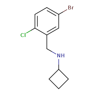 (5-Bromo-2-chloro-benzyl)-cyclobutyl-amine