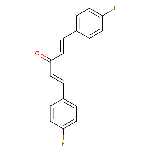 (1E,4E)-1,5-Bis(4-fluorophenyl)penta-1,4-dien-3-one