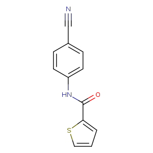 2-Thiophenecarboxamide, N-(4-cyanophenyl)-