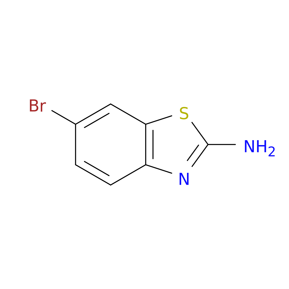 2-Amino-6-bromobenzothiazole