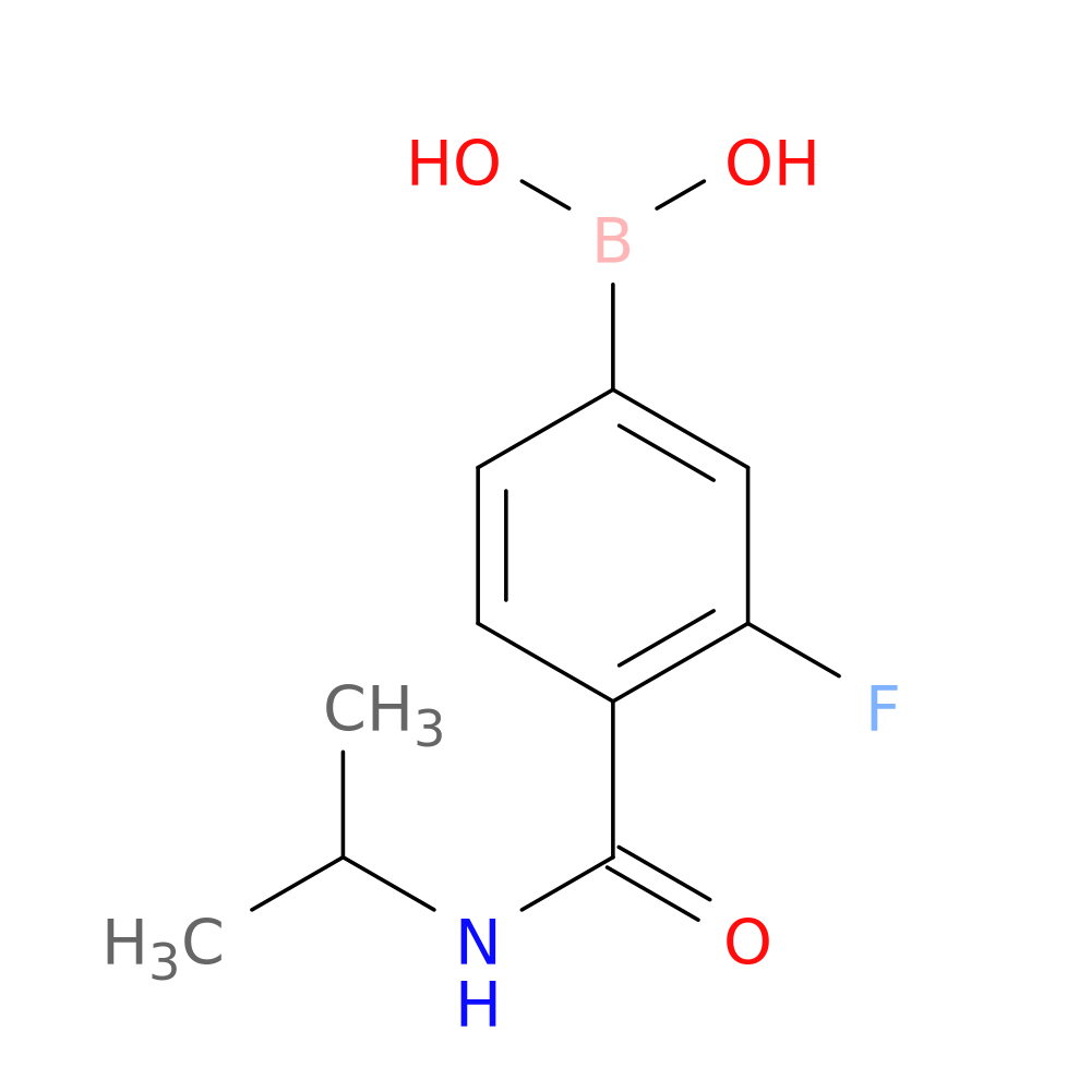 N-Isopropyl 4-borono-2-fluorobenzamide