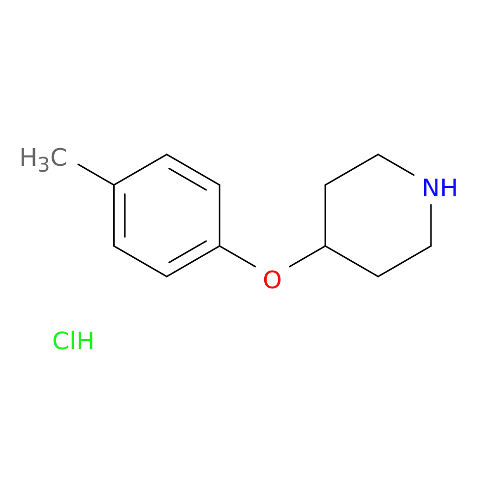 4-(4-Methylphenoxy)piperidine, HCl