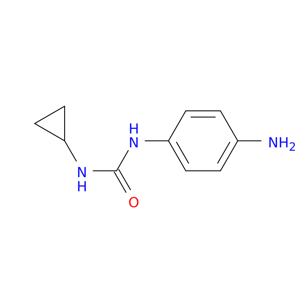 1-(4-aminophenyl)-3-cyclopropylurea