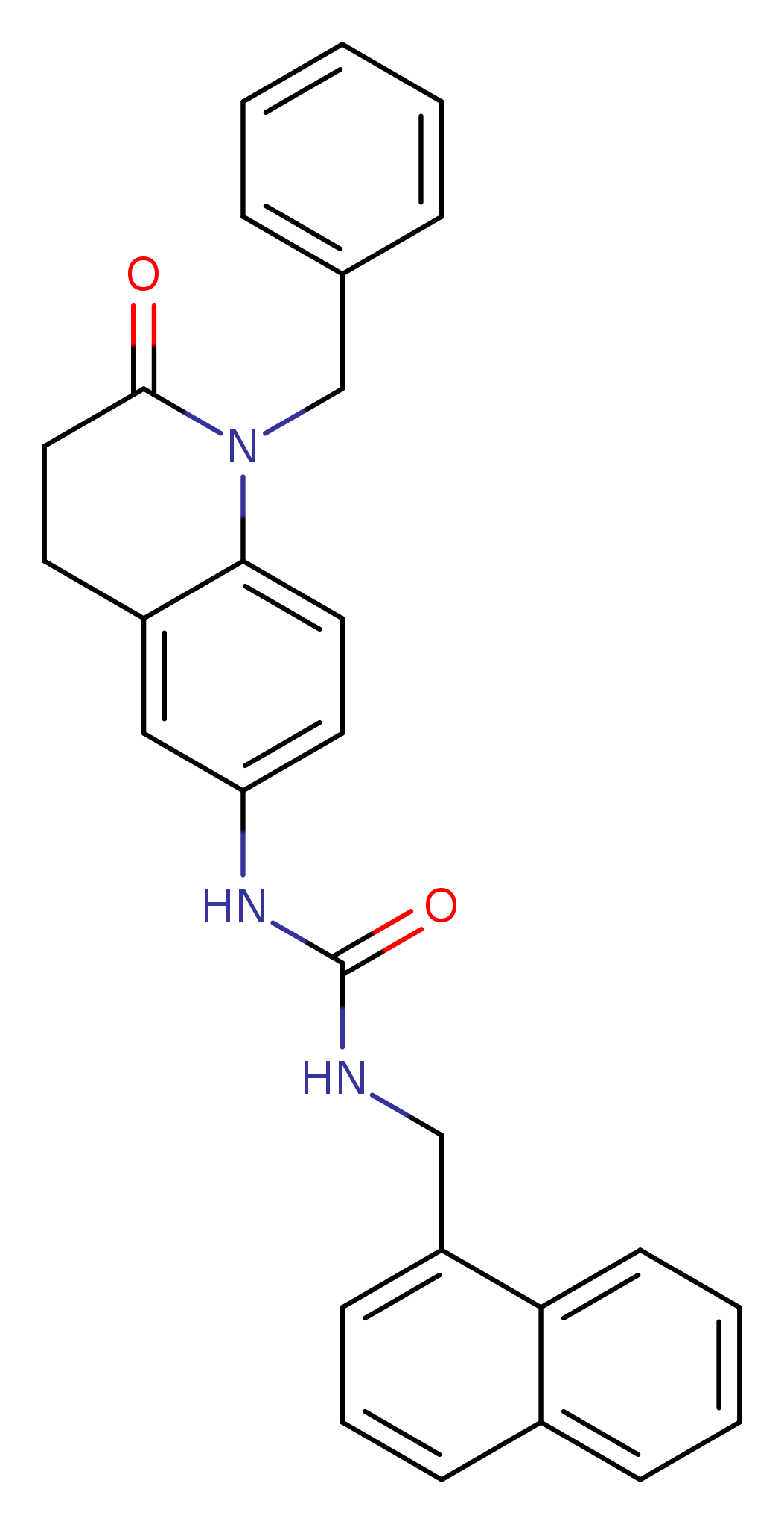 3-(1-benzyl-2-oxo-1,2,3,4-tetrahydroquinolin-6-yl)-1-[(naphthalen-1-yl)methyl]urea