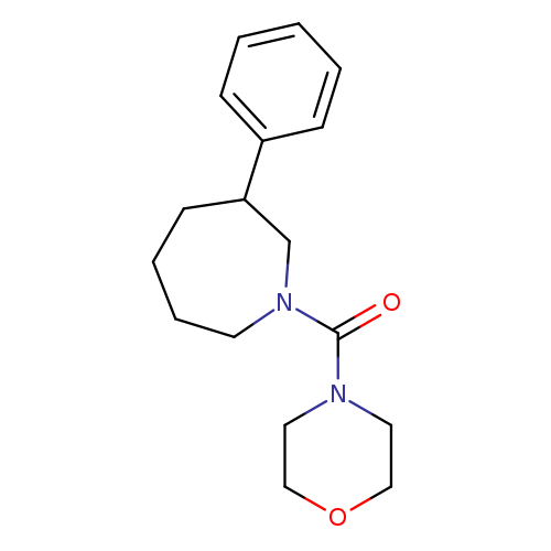 1-(morpholine-4-carbonyl)-3-phenylazepane
