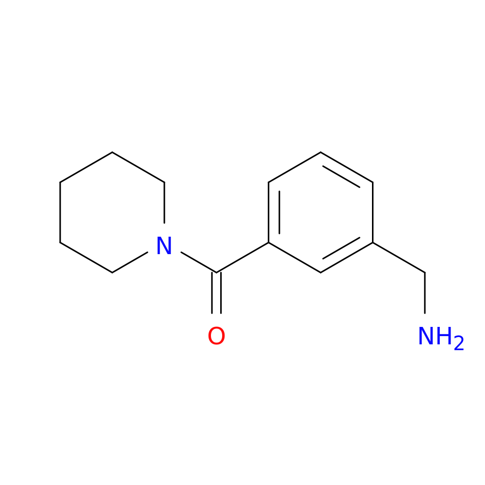 [3-(piperidine-1-carbonyl)phenyl]methanamine