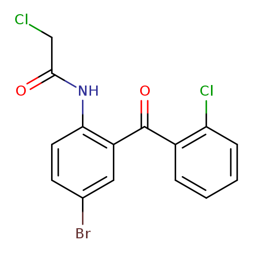 Acetamide, N-[4-bromo-2-(2-chlorobenzoyl)phenyl]-2-chloro-