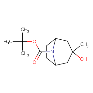 tert-butyl 3-hydroxy-3-methyl-8-azabicyclo[3.2.1]octane-8-carboxylate