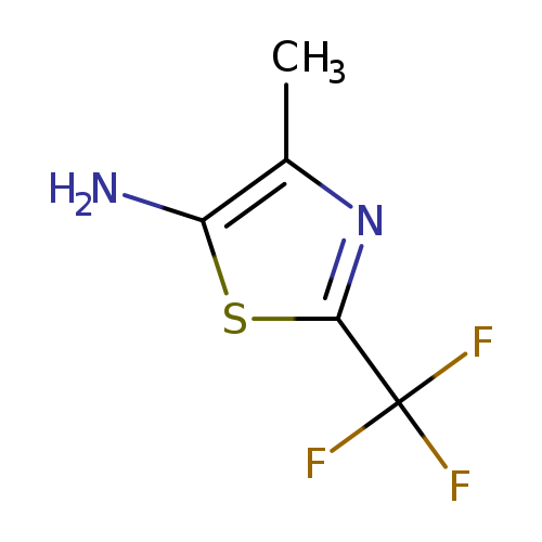 4-methyl-2-(trifluoromethyl)-1,3-thiazol-5-amine