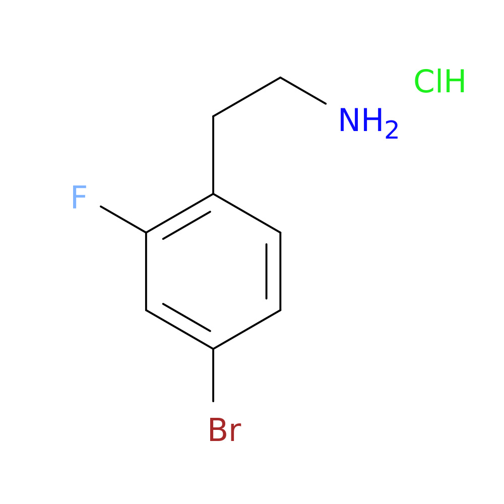 2-(4-Bromo-2-fluorophenyl)ethanamine hcl