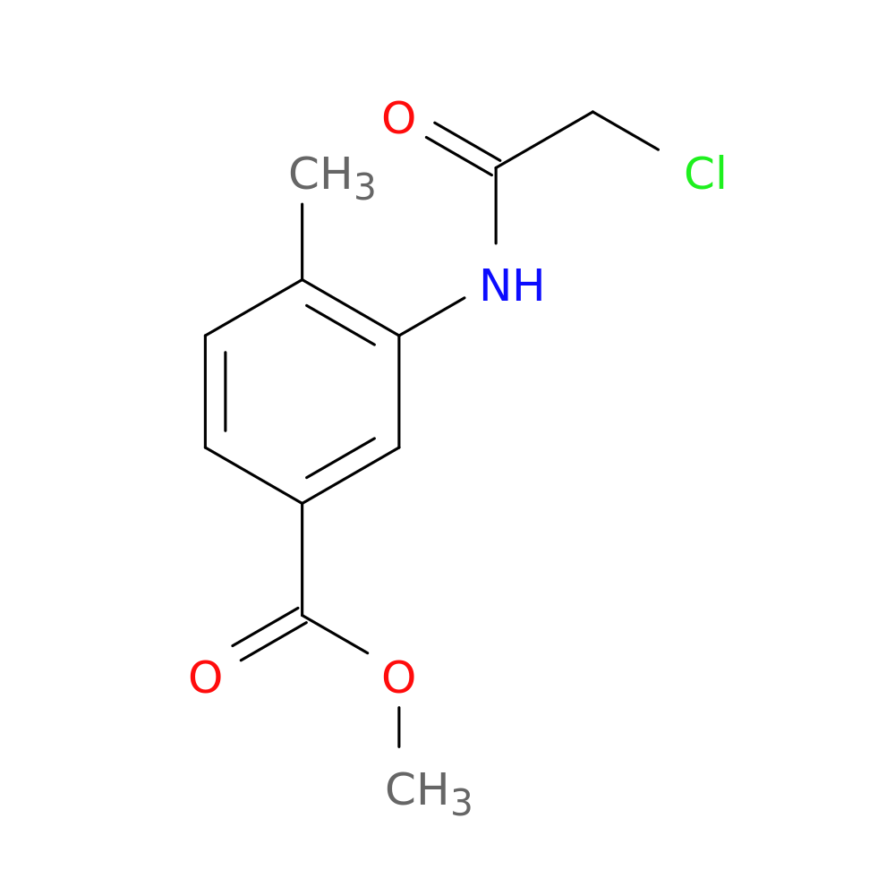 Methyl 3-(2-chloroacetamido)-4-methylbenzoate