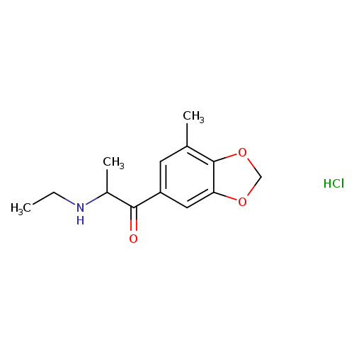 2-(ethylamino)-1-(7-methyl-1,3-benzodioxol-5-yl)-1-propanone,monohydrochloride