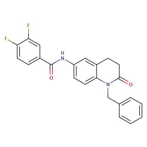 N-(1-benzyl-2-oxo-1,2,3,4-tetrahydroquinolin-6-yl)-3,4-difluorobenzamide