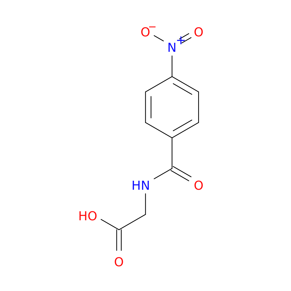 2-(4-Nitrobenzamido)acetic acid
